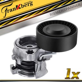 Frankberg Belt Tensioner Belt Pulley Tensioner For 3 Series E46 5 Series E39 E60 E61 7 Series E65, E66, E67 X3 E83 X5 E53 Z4 R.o.a.d.s.t.e.r E85 2.0L-3.0L 2002-2010 11287512758