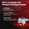 MOCA Power Steering Pump fits For Acura 2001-2005 EL L4
