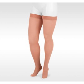 Juzo Dynamic Varin 3512 30-40mmhg Closed Toe Thigh-High with Silicone Top Band