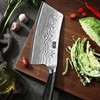 HOSHANHO Cleaver Knife 7 Inch, Razor Sharp High Carbon Powder