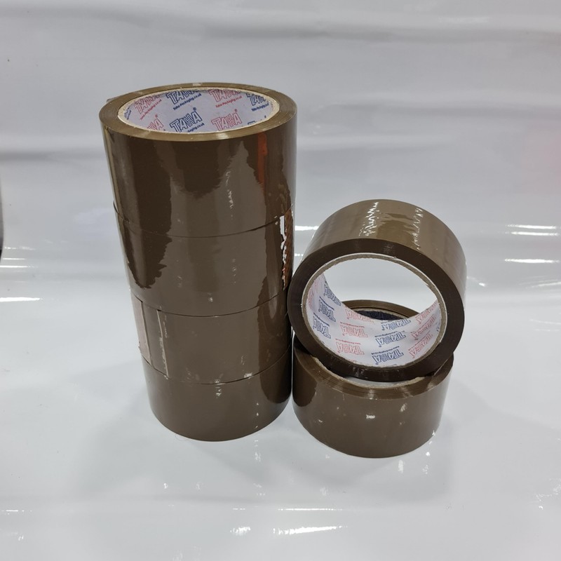 TAHA 2X Rolls Of Strong Brown 48mm X 66M Parcel