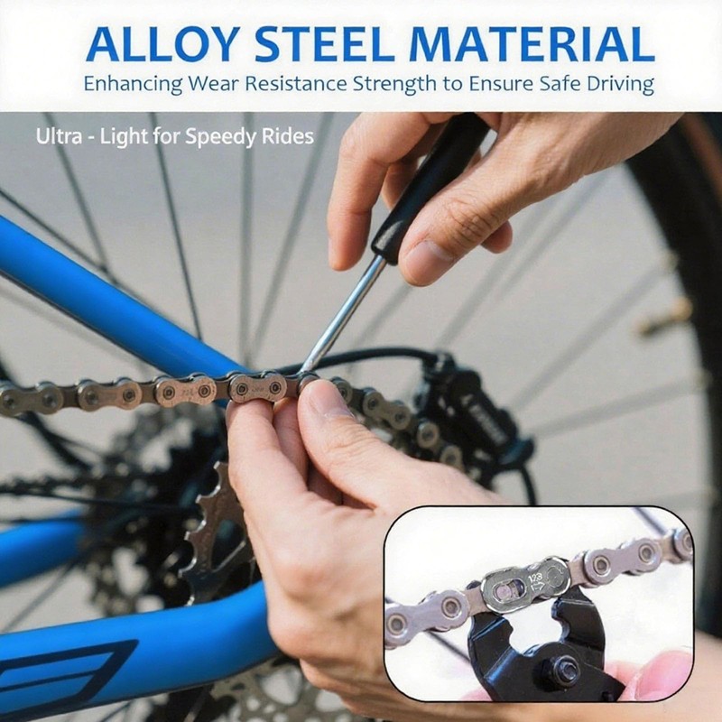 2 Pairs 12 Speed Chain Link Connector | Bicycle Missing