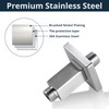 Straight Shower Arm with Flange, Ceiling Mount 3 Inches Rain