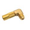 Chironal 1Pcs Brass RV Quick Gas Propane Adapter Replacement Fitting