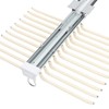CNCEST Pull Out Closet Trousers Hanging Rack,22 Arms Steel Pull