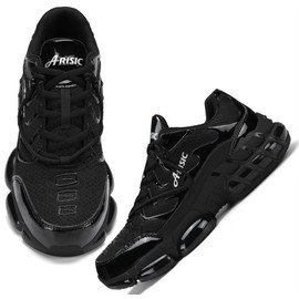 KCVTD Steel Toe Shoes for Men Indestructible Work Shoes Lightweight Steel Toe Sneakers Women Puncture Proof Non Slip Composite Toe Safety Zapatos Black