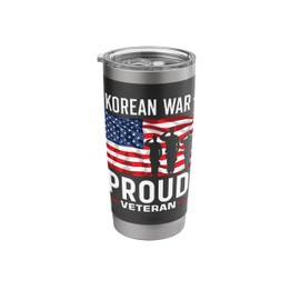 Korean War Veteran Stainless Steel Insulated Tumbler