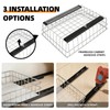 YUBAMIN Pull Out Cabinet Organizer, 1 Pack Stainless Steel Pull