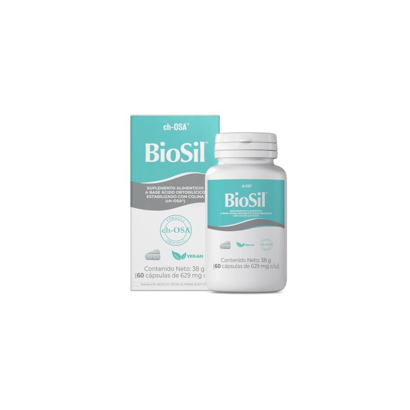 BioSil Suplemento Alimenticio ch-OSA® (60 cápsulas) - Ciclo de Un