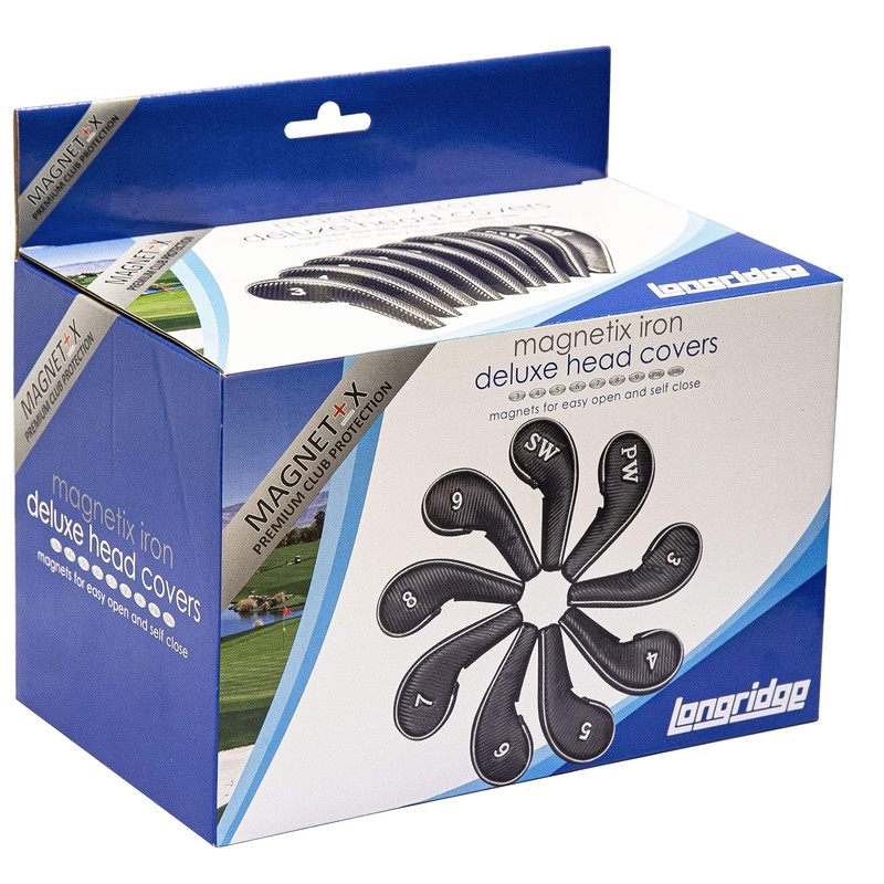 Longridge Magnetix Golf Iron Deluxe Headcovers
