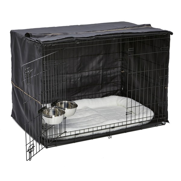 MidWest Homes for Pets Double Door iCrate Starter Kit, 42-inch