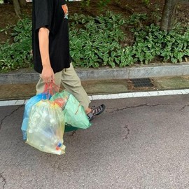 ME19M271_56손잡이비닐봉투 분리수거 쓰레기봉투 ME19M271_56 Handle Plastic Bag Recycling Trash Bag