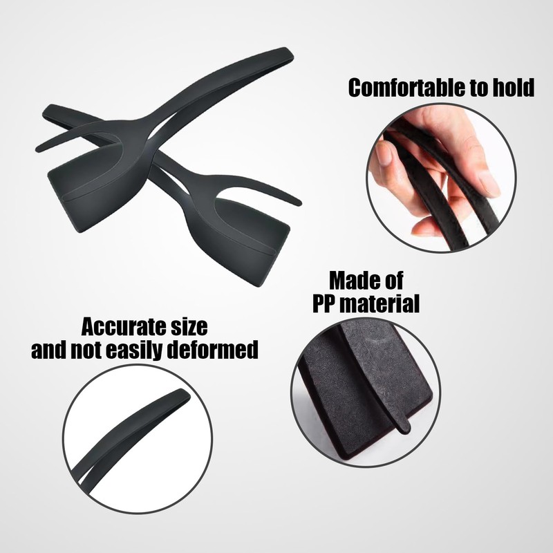 2-Piece Flipping Spatula, Kitchen Utensil Set, Cooking Spatula, Kitchen Non-Stick