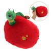 Hohopeti Realistic Apple Plush Throw Pillow Soft Fruit Stuffed Cushion