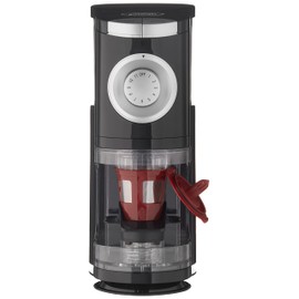 Solofill SOLOGRIND 2-in-1 Automatic Single Serve Coffee Burr Grinder for Coffee Pod,Black,1 EA