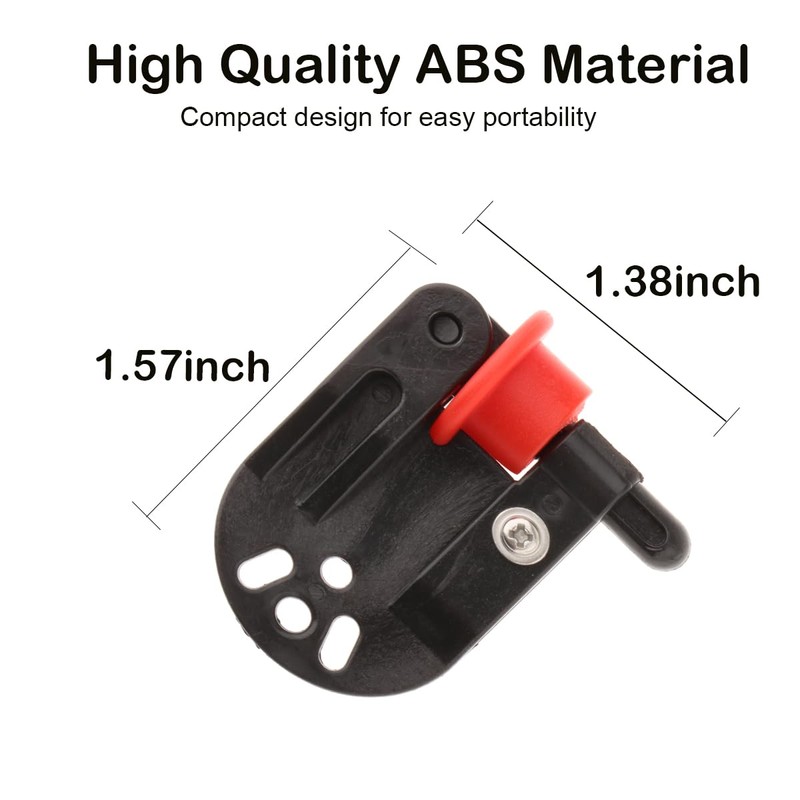 SAUYRASY 4Pcs Planer Board Zams pro Release Clips Fishing in-line