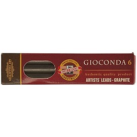 Koh-I-Noor GIOCONDA Set Of 6 Graphite Leads 4B