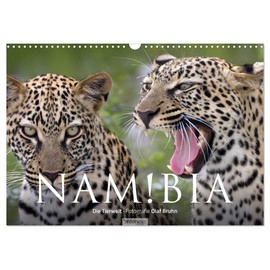 Namibia - Die Tierwelt (Wandkalender 2026 DIN A3 quer), CALVENDO Monatskalender: 12 wunderschöne Tieraufnahmen aus Namibia von dem Fotografen und Grafik-Designer Olaf Bruhn (CALVENDO Natur)