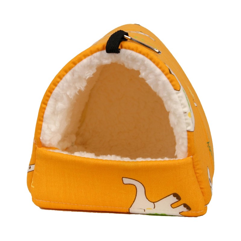 Bird Hanging Hammock Winter Warm Parrot Nest House Bed Plush