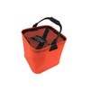 Toasis Cubo de cebo de pesca viva (naranja)