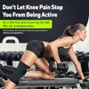 Crucial Compression Knee Support Sleeves for Women & Men (Pair)