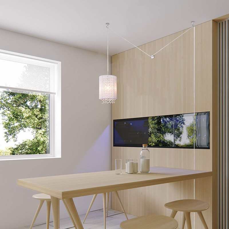 Plug in Pendant Lights Mini Crystal Pendant Lighting Plug in