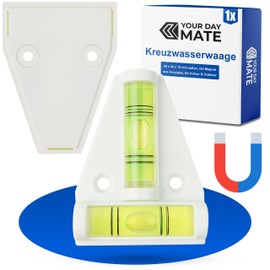 T-spirit Level, 2 Pack, Handy Cross Spirit Level, Small Pyramid Spirit Level, 2-Way Spirit Level for Caravan/Camper