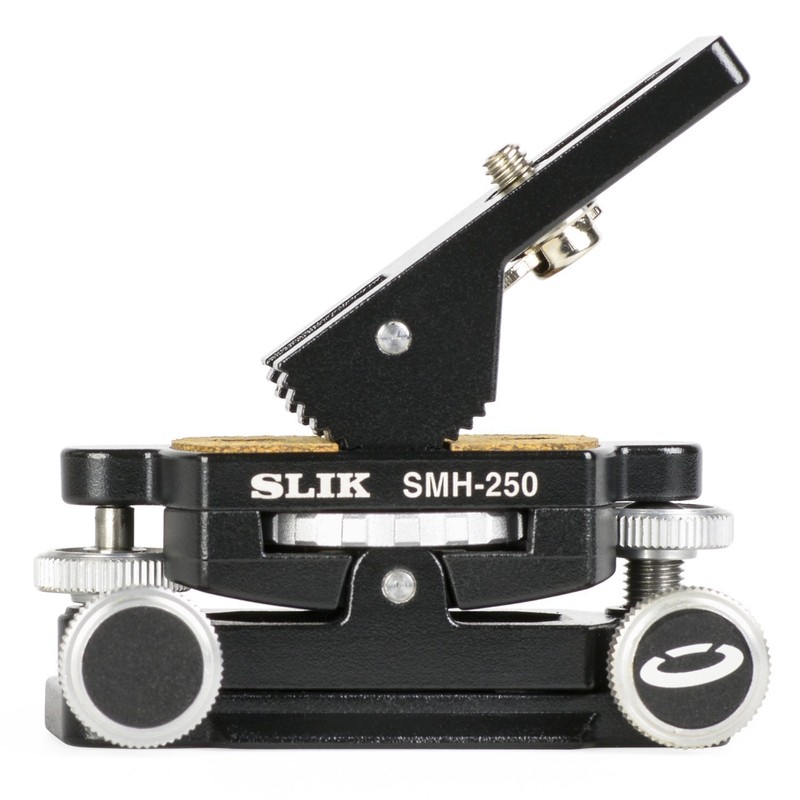 SLIK Micromotion Head SMH-250 Bi-Axis Aluminum Diecast Compatible Arca-Swiss Standard