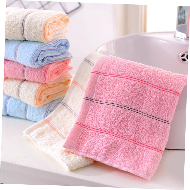 NOLITOY 3pcs Water Absorption Towel Muslin Wrap for Face and