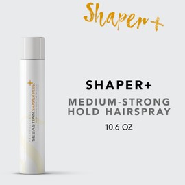 Sebastian Sebastian Professional Shaper Plus Hairspray, 50% VOC | Humidity Resistant, Extra Hold | 10.6 oz
