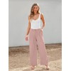 LILLUSORY Wide Leg Dress Work Pants Womens Palazzo Flowy 2025