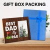 NGAEAK Best Dad Golf Gifts From Daughter Son, Rustic Best