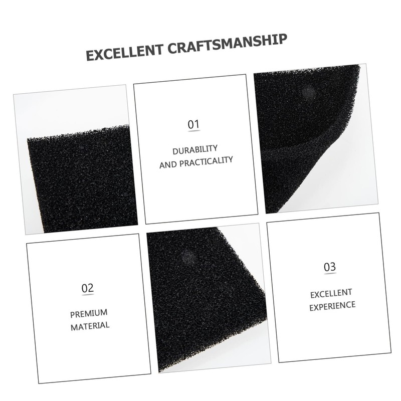 Alipis Charcoal Filter Trash Can Pad Odor for Kitchen Bathroom