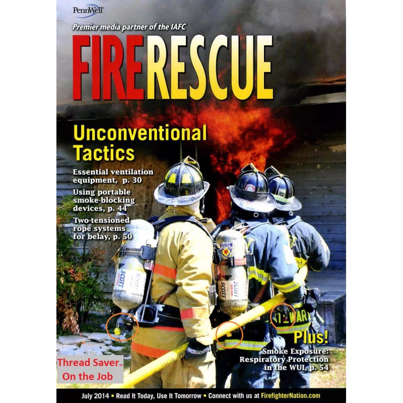 Scott SCBA Cylinder Valve - CGA 346/347 Thread Protector