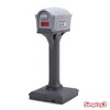 Simplay3 Dig-Free Easy Up Classic Mailbox (Steel Gray/Charcoal)