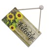 Global Trendy Sunflowers Welcome Sign Home Accents Handmade Welcome Sign