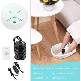 Tyenaza Ionic Foot Bath Detox Machine, Foot Spa Ionizador de baño de pies, para uso doméstico Salón Beauty SPA Club