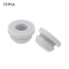 sourcing map 10Pcs Snap Rubber Grommet Plug Mount Dia 8.5mm