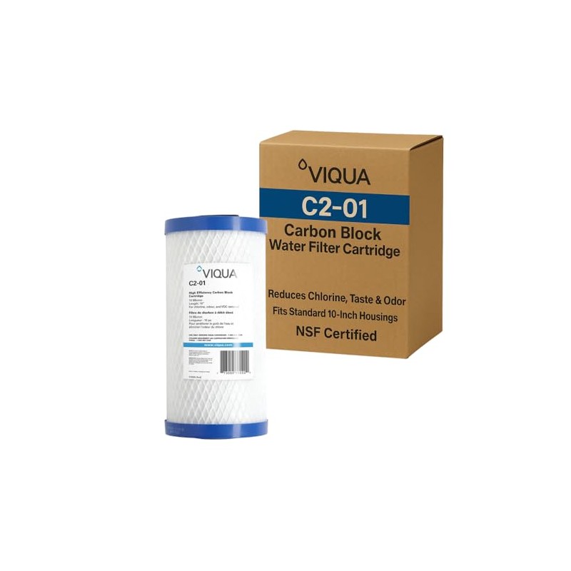 Viqua C2-01 Carbon Block Water Filter Cartridge – 10" x