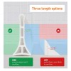 Yisuipu 3.2" High Shower Threshold Water Dam 67 Inch Collapsible