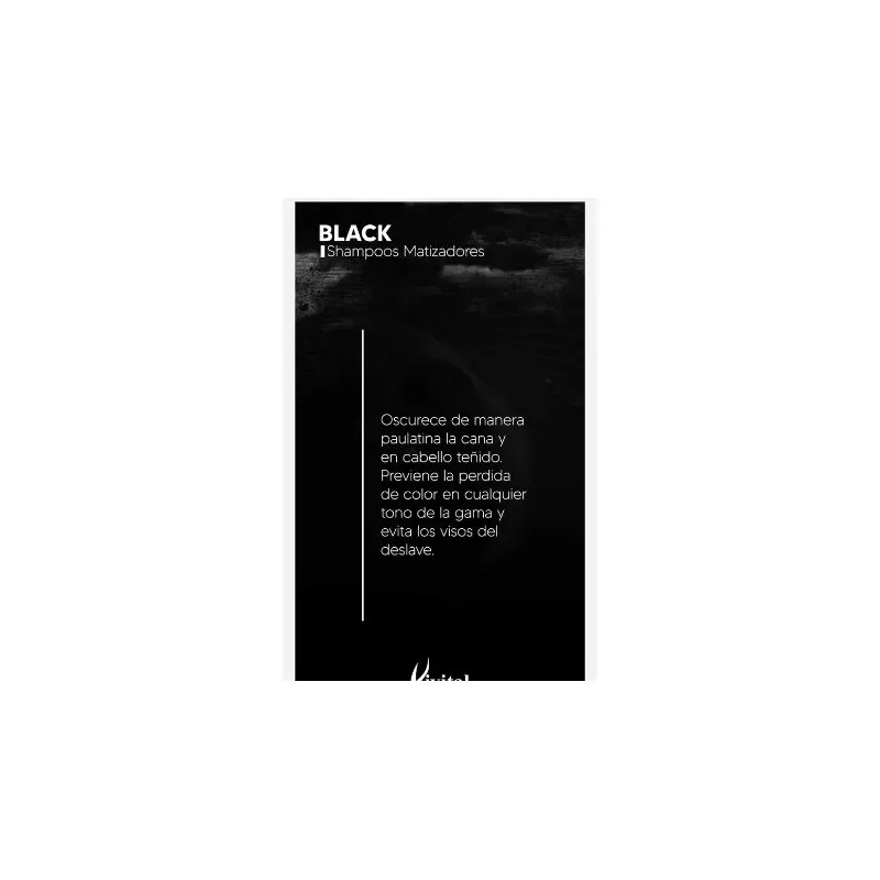 Shampoo Matizador Vivital Black 300g