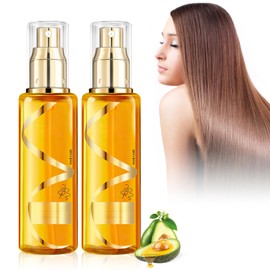 100ml Aceite Esencial de Tratamiento Capilar Hidratante, Aceite Para Cabello Sedoso Hidratante y Fortalecedor, Aceite Hidratante y Fortalecedor For El Cabello Sedoso Para Hombres y Mujeres (2pcs)