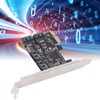 PCIe 3.0 X1 to 4 Port SATA3 Adapter Card Professional