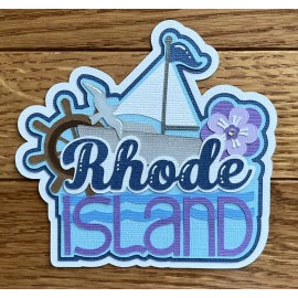 Rhode Island State Paper Piecing Die Cut