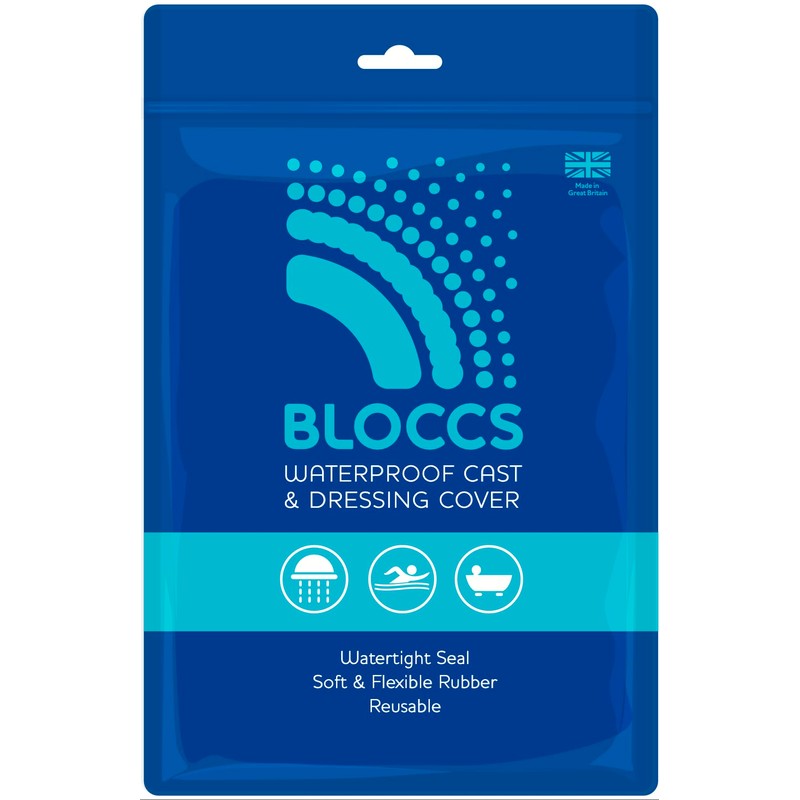 BLOCCS 100% Waterproof Cast Covers for Shower Arm Kids- Swim