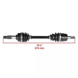 Caltric Front Left Complete CV Joint Axle for Arctic Cat 1502-799, 1502-873