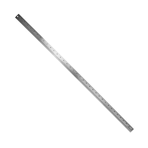 Pacific Arc Stainless Steel Ruler with Inch and Pica Measurements,