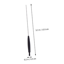 ULTECHNOVO 2sets Hearing Amplifier Cleaning Brushes Magnet for Earpiece Maintenance Essential Cleaning Tools to Remove Earwax and Debris Safely