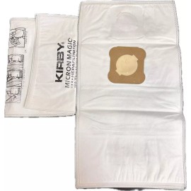 Kirby 6pack Vacuum Bags for Kirby Ultimate G, Diamond Edition, HEPA Micron Cloth White