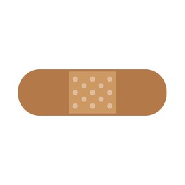 CafePress Band Aid Pillow Case Standard Size Pillowcase, Lumbar Pillow Cover Microfiber